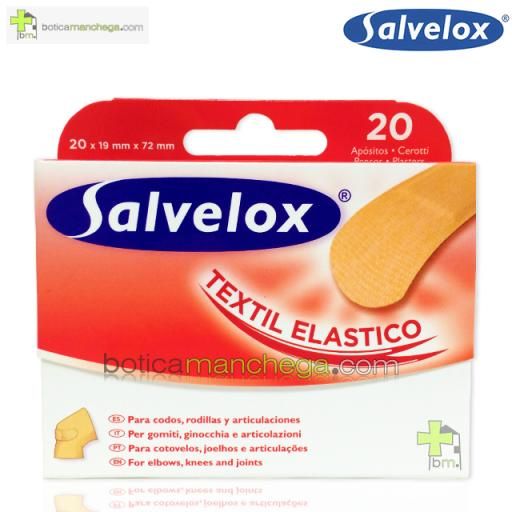 Salvelox TEXTIL ELÁSTICO 20 Apósitos Adhesivos [0]
