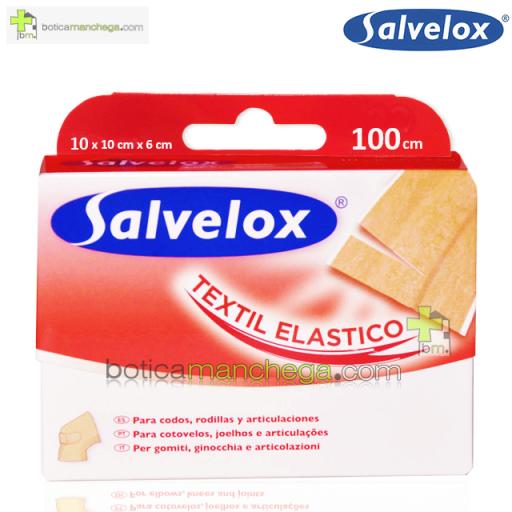 Salvelox TEXTIL ELÁSTICO Apósito adhesivo para cortar 1 metro [0]