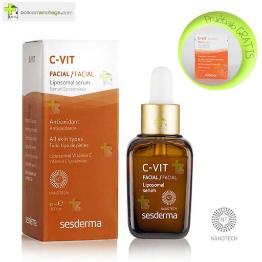C-VIT Facial Liposomal Serum 30 ml / Prueba GRATIS C-VIT Radiance Fluido Luminoso Sesderma [0]