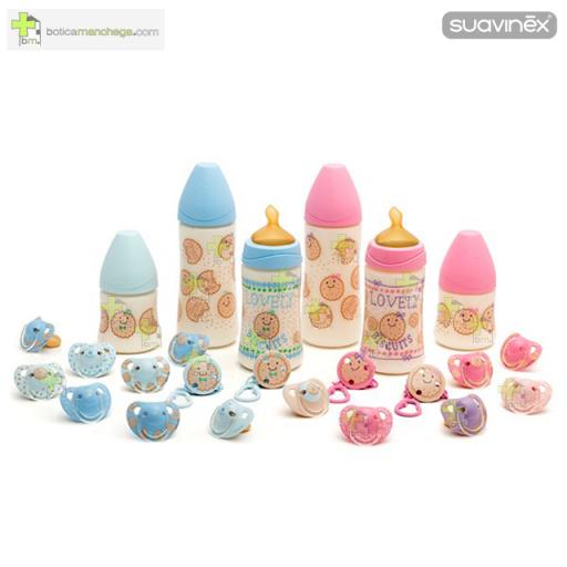 Pack Suavinex Chupete +18M Anatómico Látex - Colección Lovely Biscuits /Happy Bunny, 2 unid.  [2]