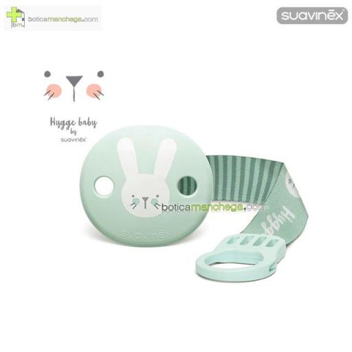 Broche Pinza con Cinta Premium +0M Colección Hygge Baby Suavinex Mod. Verde Empolvado/Gris [0]