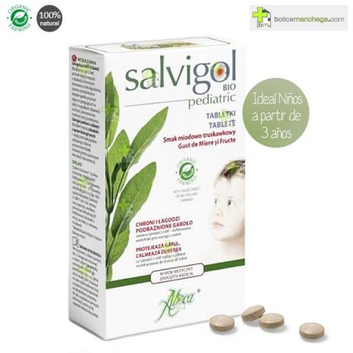 Aboca Salvigol  Bio Garganta Pediátrico 30 tabletas [0]