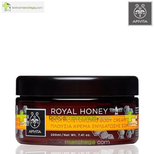 Royal Honey Crema Corporal Hidratante Enriquecida Body Cream Apivita, 200 ml [0]
