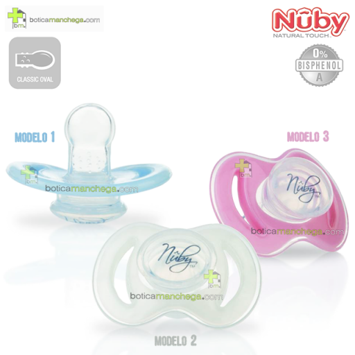 Chupete Softees™  0-6M Nûby Natural Touch™ Silicona [0]
