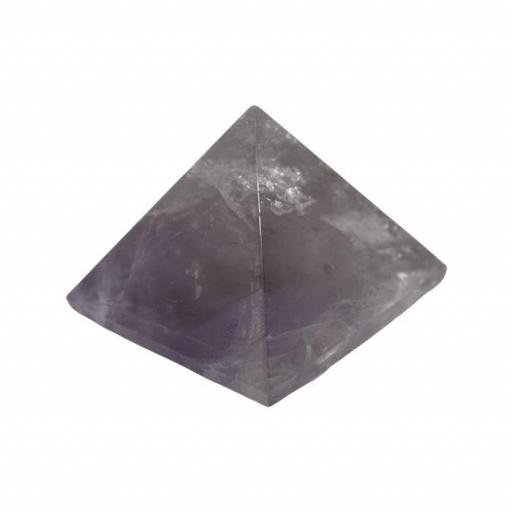 Pirámide mineral de amatista [1]