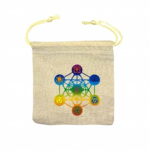 Bolsa con cubo de Metatrón