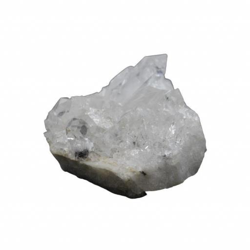 Mineral drusa de cuarzo blanco [1]