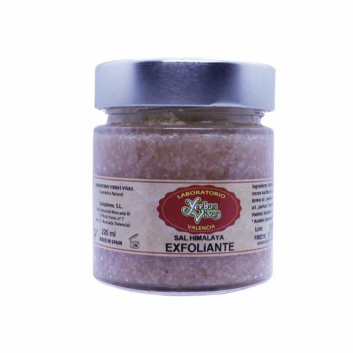 Exfoliante sal rosa del Himalaya