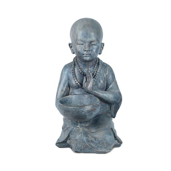 Figura Buda niño con cuenco