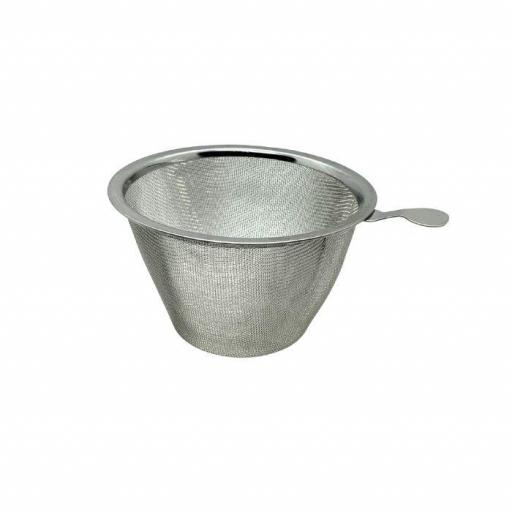 Taza con infusor con mandala rosa [1]