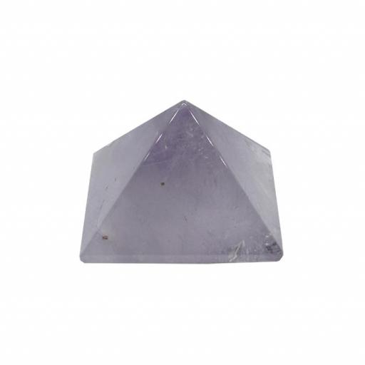 Pirámide mineral de amatista