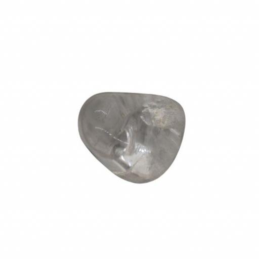 Mineral canto rodado de cristal de roca [1]
