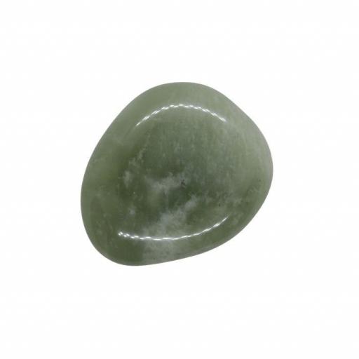 Mineral canto rodado plano de jade [2]