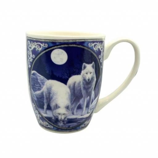 Taza lobos y luna llena Lisa parker [0]