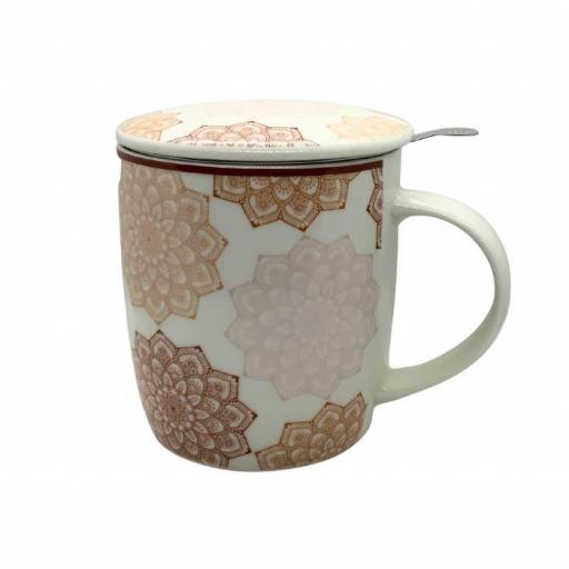 Taza con mandala Naranja [0]