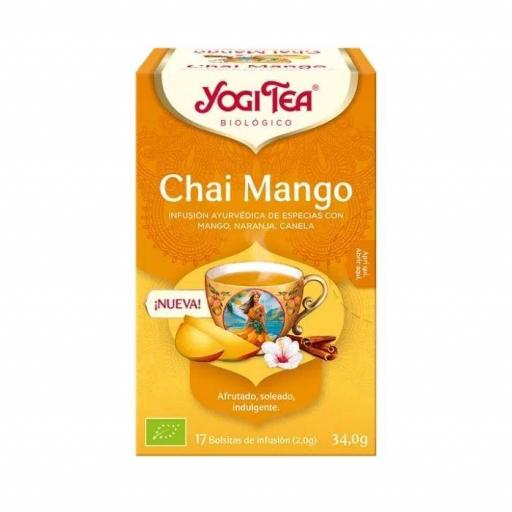 Té Yogi Tea Chai Mango