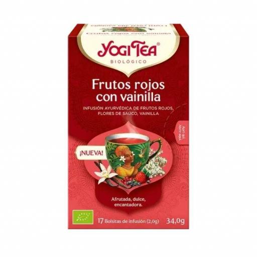 Té Yogi Tea Frutos Rojos con Vainilla