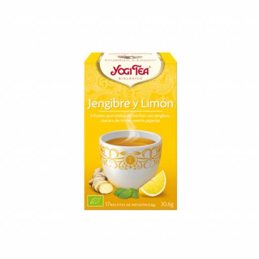 Té Yogi Tea  Jengibre y limón