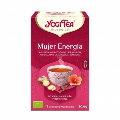 Té Yogi Tea  Mujer Energia