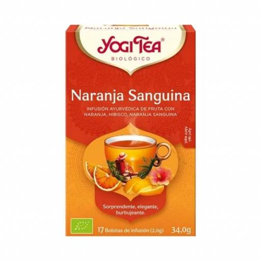 Té Yogi Tea Naranja Sanguina