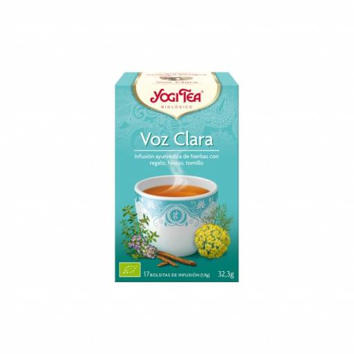 Té Yogi Tea Voz clara
