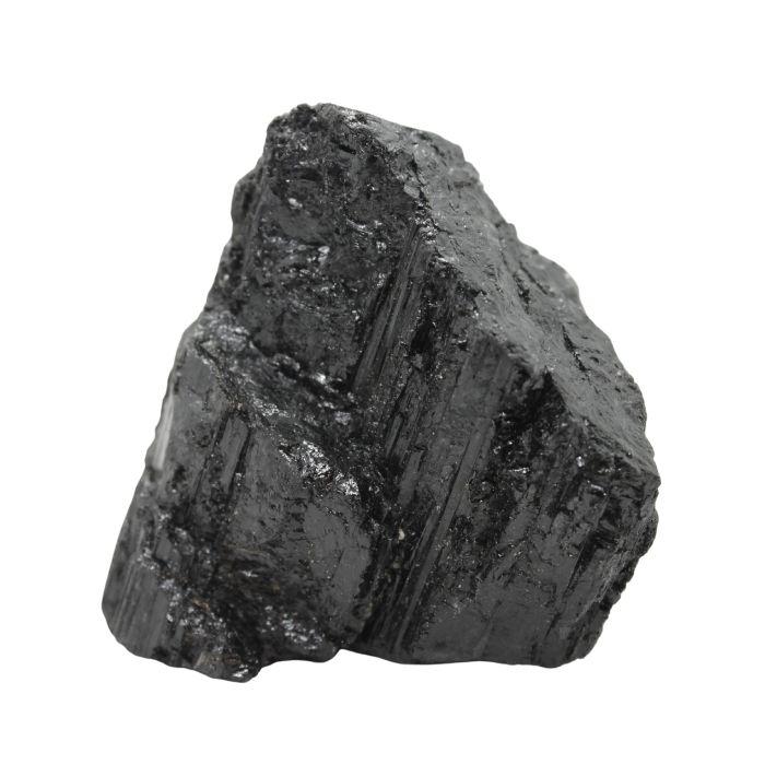 Mineral bruto turmalina negra grande