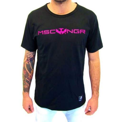 Camiseta Mosca Negra Basic Pink [0]