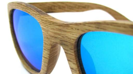 Gafas de madera - Old Wood and Blue [3]