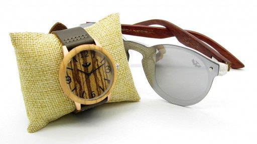 PACK Reloj + Gafas en Madera 03