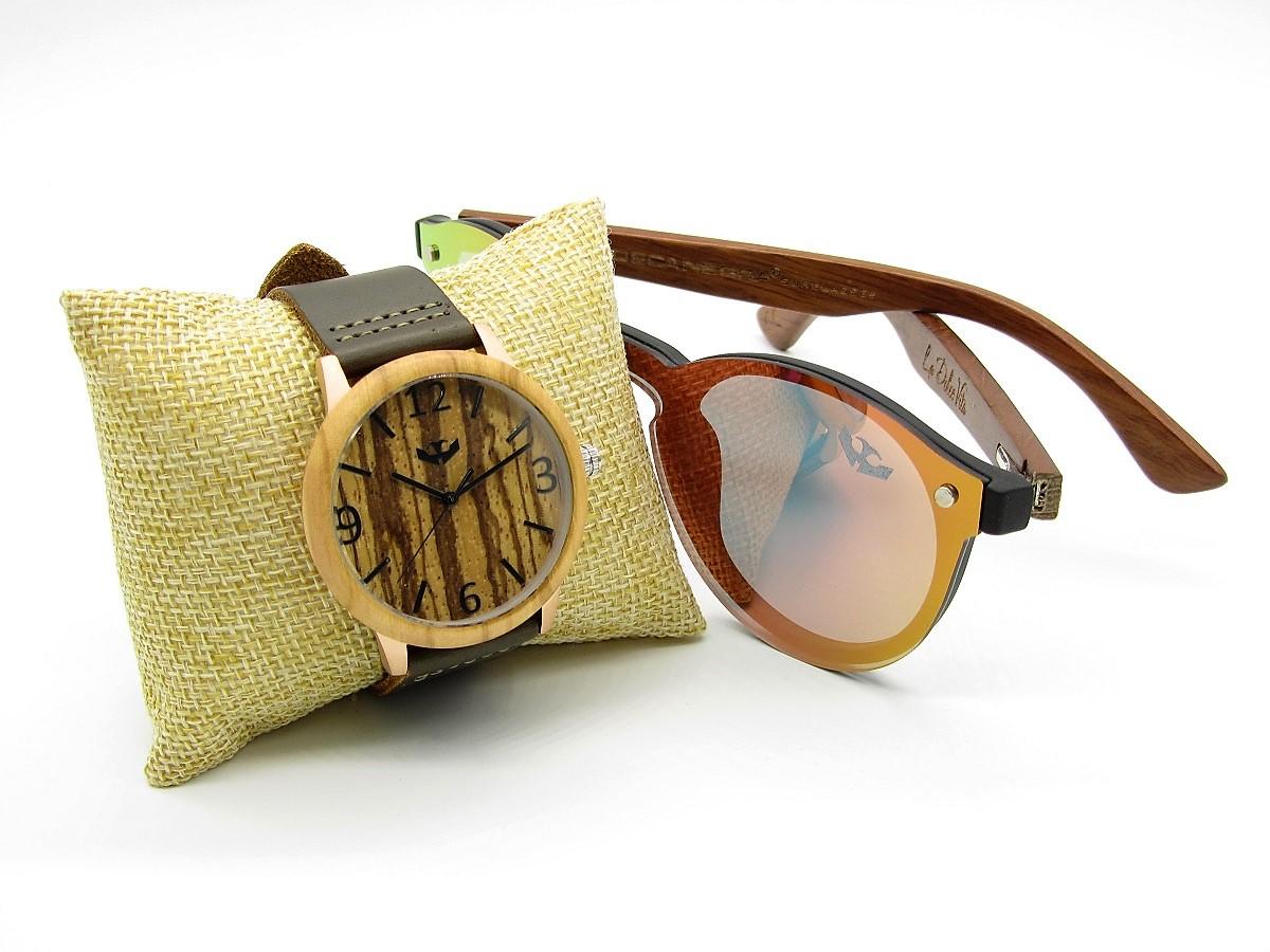 PACK Reloj + Gafas en Madera 04