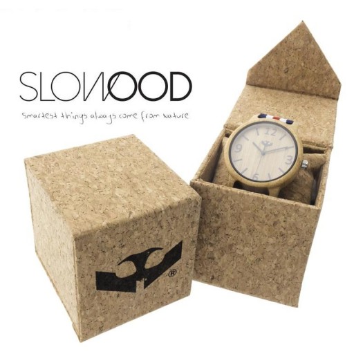 Reloj de madera Mosca Negra SLOWOOD SANDAL 02 [2]