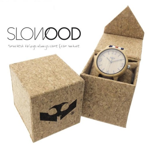 Reloj de madera Mosca Negra SLOWOOD SANDAL 03 [2]