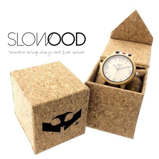 Reloj de madera Mosca Negra SLOWOOD MACAO 07 [2]