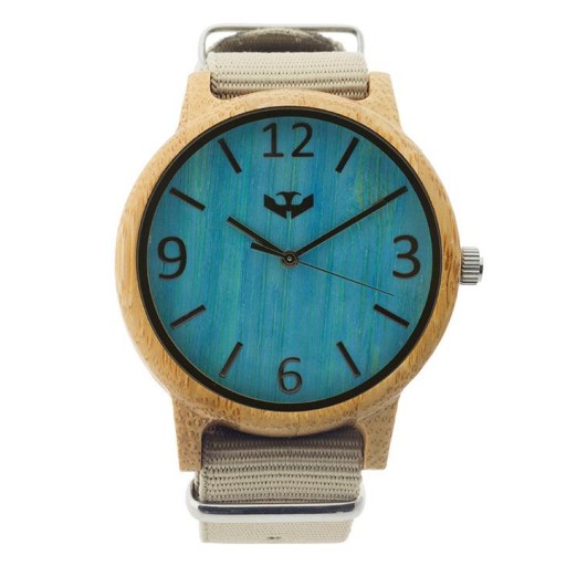 Reloj de madera Mosca Negra SLOWOOD MACAO 07 [0]