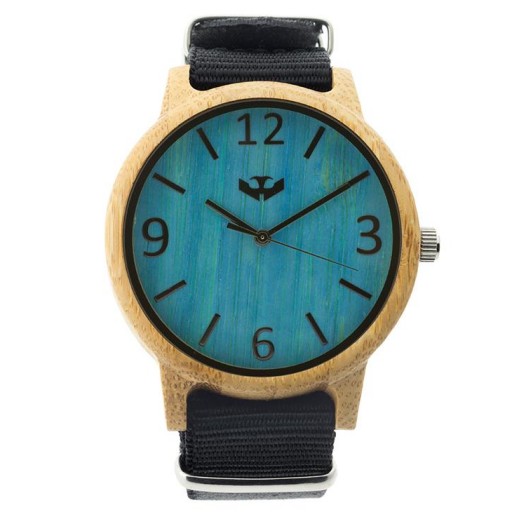 Reloj de madera Mosca Negra SLOWOOD MACAO 11 [0]