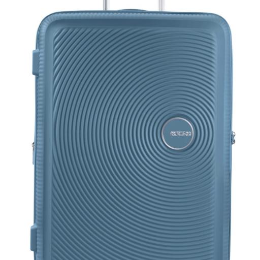  Maleta spinner soundbox exp. 77cm stone blue 88474 E612 [6]