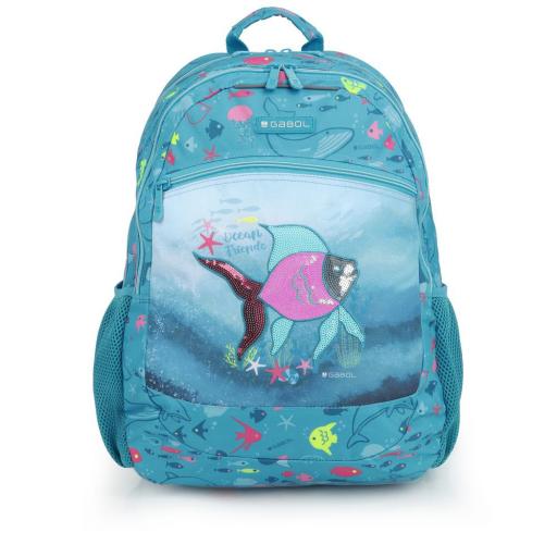  Mochila adabtable a carro acqua turquesa 235796 018