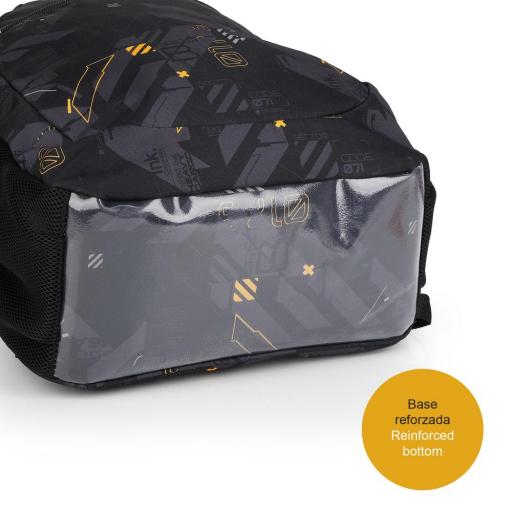  Mochila adaptable a carro grande byte negro 238696 001 [7]