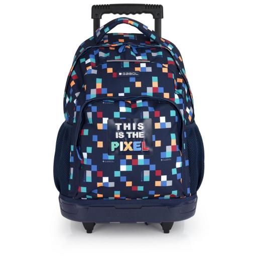  Mochila con ruedas cubik navy 236412 046