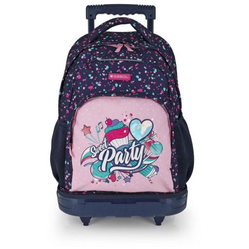  Mochila con ruedas party azul marino 235984 046