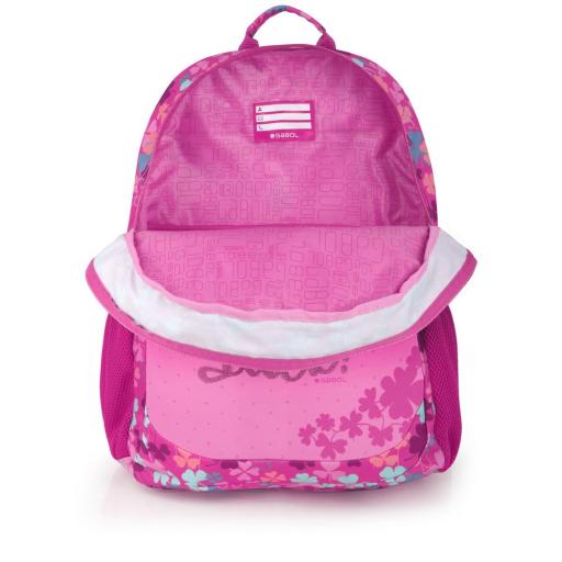  Mochila escolar adaptable a carro Gabol clover rosa 235896 019 [3]