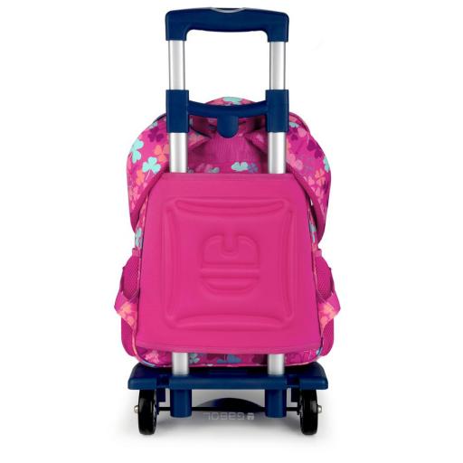  Mochila escolar adaptable a carro Gabol clover rosa 235896 019 [4]