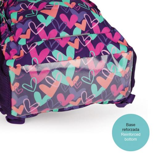  Mochila escolar gabol Kokoro morado 237840 029 [4]