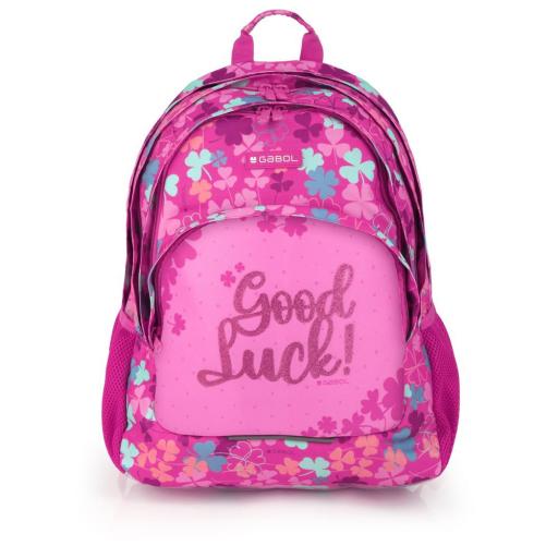  Mochila escolar gabol clover rosa 235840 019
