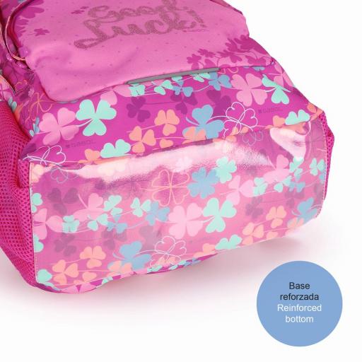  Mochila escolar gabol clover rosa 235840 019 [4]