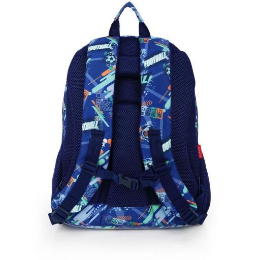  Mochila escolar gabol crew football azul 238440 003 [2]
