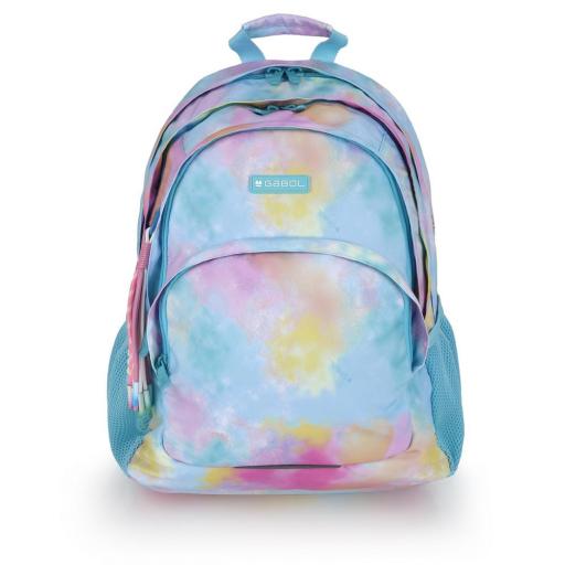 Mochila escolar gabol mystic celeste 237940 012