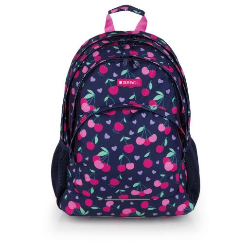  Mochila escolar gabol sweet cherry azul 237540 046 [0]