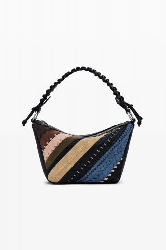 Bolso desigual de hombro de tamaño mediano 25WAXP78 6