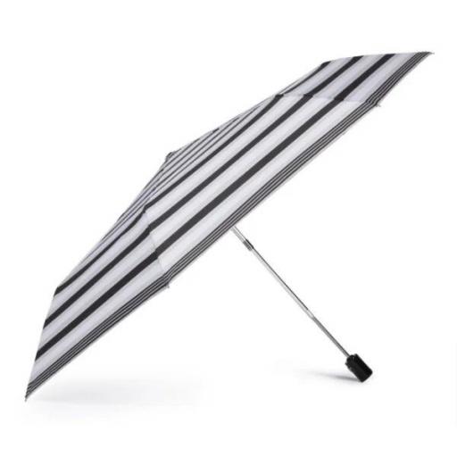 Paraguas vogue cute plegable auto blanco y negro rayas 1.jpg [0]